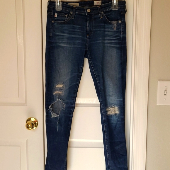 AG Adriano Goldschmied The Legging Ankle Super Skinny Ankle Size 26 - Picture 1 of 11